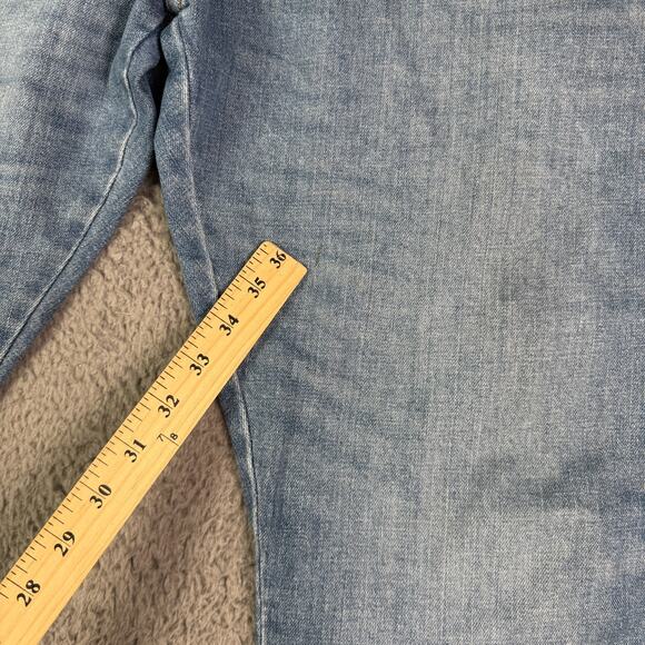 Wrangler Jeans Mens 34x30 Blue Retro Relaxed Boot Cut Cowboy Western Rodeo Ranch - Picture 6 of 13